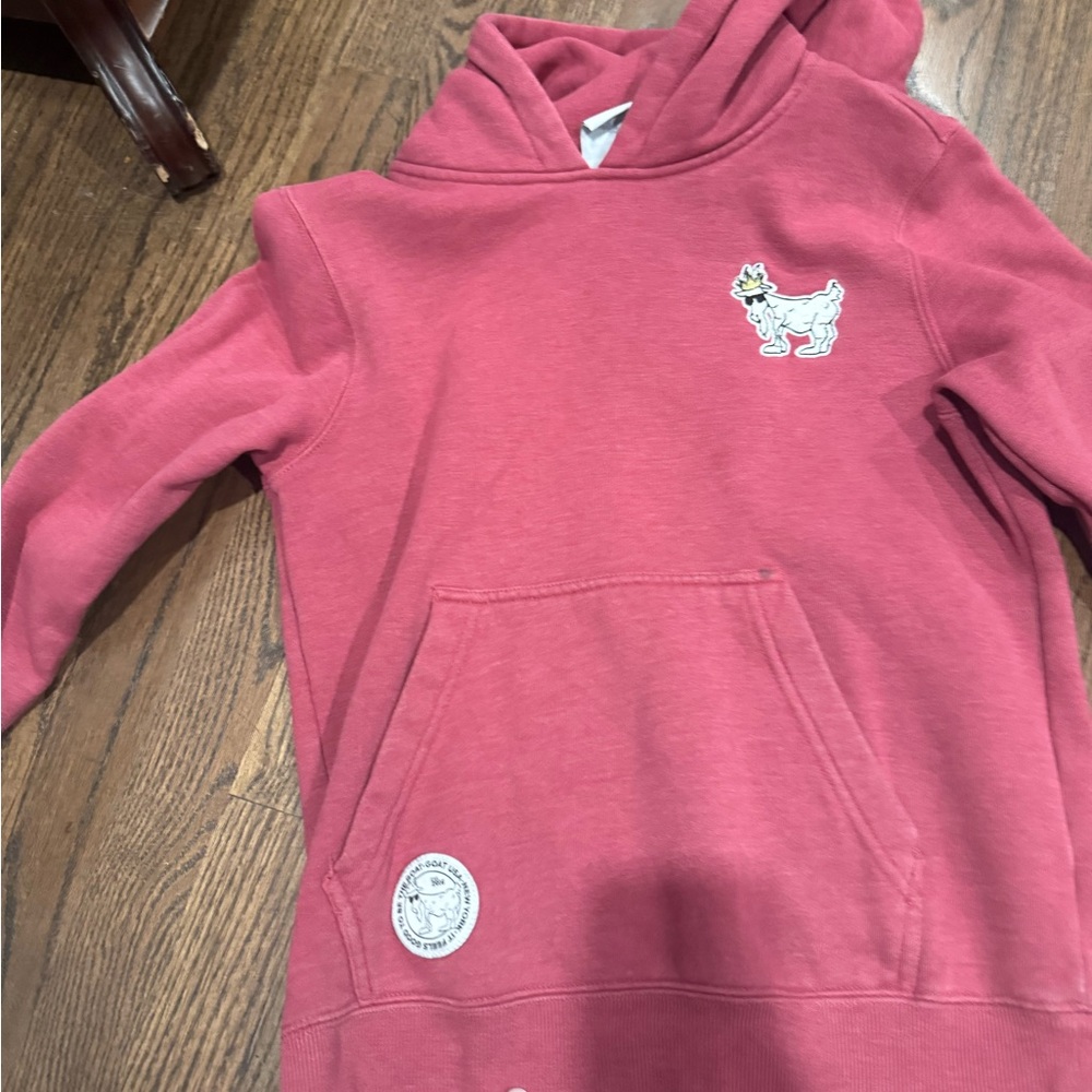 GOAT red  Hoodie youth X-Large